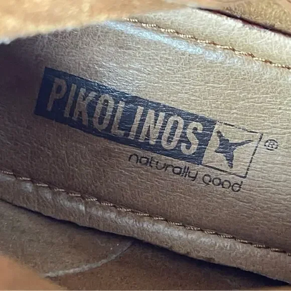 Pikolinos “Brujas” Leather Ankle Boots, Black, Side Zip, Streetwear, Weekend 8.5